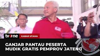 Ganjar Lepas Peserta Mudik Gratis Kereta Api | Kabar Utama tvOne