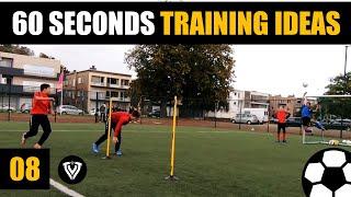 08 | 60 Seconds Training Ideas  | Football - Soccer Exercises | Thomas Vlaminck