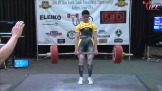 306.5kg/676lbs DEADLIFT @ 81.66kg/180lbs (IPF JR WORLDS)