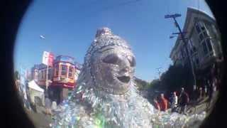 Sparkly Glitter Man @ Haight Street Faire (4K Ultra HD)