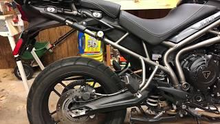 Two Brothers M2 Exhaust on Triumph Tiger 800 XRX