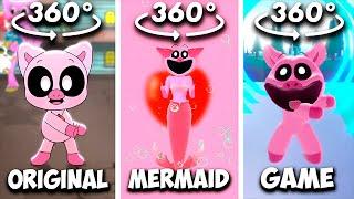 360° VR Smiling Critters POKEDANCE Original vs Mermaid