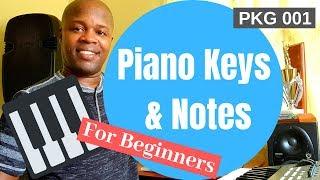 Piano Basics For Beginners - Notes and Keys