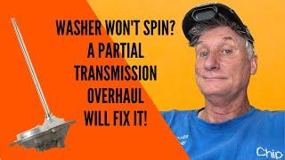 How To Fix a Washing Machine That Won't Spin: Gearbox Overhaul & Neutral Drain Kit