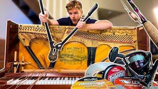 I PUT FISHING LINE ON MY PIANO and You Won’t Believe What it Sounds Like
