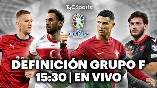 EN VIVO  GEORGIA vs PORTUGAL, REP. CHECA vs TURQUÍA | Eurocopa -  Se define el GRUPO F