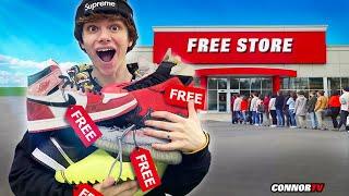 I Opened a FREE Sneaker Store! With over 800 items!