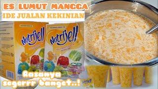 MINUMAN YANG VIRALES LUMUT NUTRIJEL  RASA MANGGA IDE JUALAN KEKINIAN