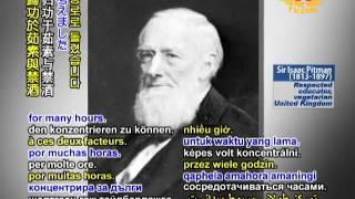 Sir Isaac Pitman: Prominent educator, inventor and vegetarian is remembered.