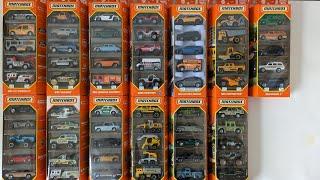 Matchbox 2023 5-packs