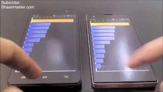 Infinix Hot Note X551 vs Infinix Zero X506 - Benchmark Tests and Scores