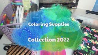 Coloring Supplies Collection 2022