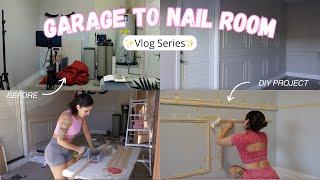 Transforming My Garage into a Dream Nail Room | Manifesting My Dream Life