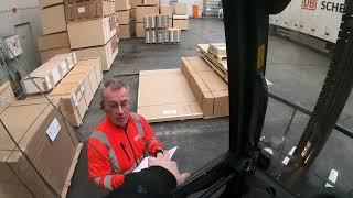 POV Day in the life: 5 Ton Forklift operator! Loading and orderpicking