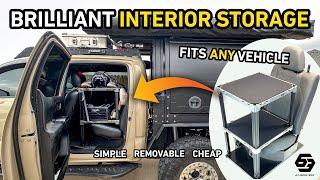 Affordable & Removable Interior Storage for ANY Vehicle! - 63 Industries KARGA System