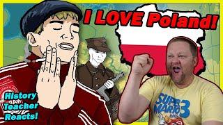 The History of Poland, I Guess | Living Ironically in Europe | History Teacher Reacts