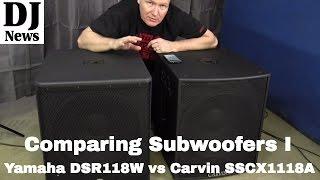 Comparing 18" Subwoofers: By John Young of the Disc Jockey News #discjockeynews