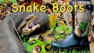 Snake Bite Proof ~ Snake Boots ~ vs Cheap Rubber Boots for Hunting or Hiking (2022)