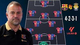  BARCELONA VS LAS PALMAS  BARCELONA PREDICTED LINE-UP WITH HECTOR FORT  LA LIGA MATCH WEEK 15