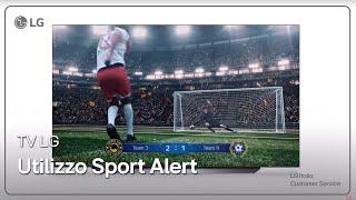 LG TV | How to use Sports Alert to follow your favorite teams on Smart TV