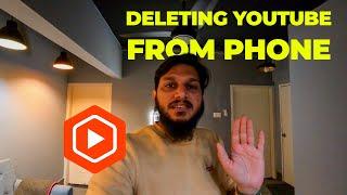 Deleting Youtube Studio Application from my phone