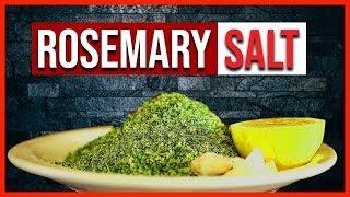 Rosemary Salt recipe | Homemade Herb Salt