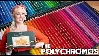 Reviewing The Faber Castell Professional PolyChromos Pencils - Are they the best? Lets test them!