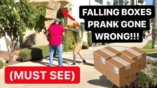 FALLING BOXES PRANK GONE WRONG | MUST SEE PRANK