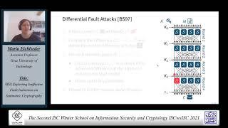 Maria Eichlseder: SIFA Exploiting Ineffective Fault Inductions on Symmetric Cryptography