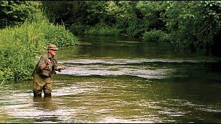 Dry Fly Fishing on a Chalk Stream with Oliver Edwards - Learn Fly Fishing (Trailer)