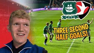 Outclassed In Second Half By Argyle | Plymouth Argyle Vs Cheltenham Town Matchday Vlog | Carabao Cup