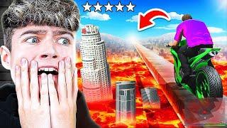 ÜBERLEBE den LAVA TSUNAMI ️ in GTA 5 (0,001%)