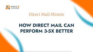 How Can Direct Mail Perform Better discussed with Niki Davis of Path2Response