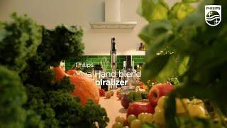 Philips ProMix Hand Blender - Enjoy healthy dishes at home or on-the-go