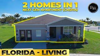 Inside This Florida Home with a Next Gen Apartment (Casita) !! New Construction. #nextgen