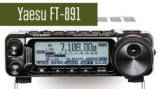 Yaesu FT-891 Малогабаритный КВ трансивер с DSP. Обзор часть 1.