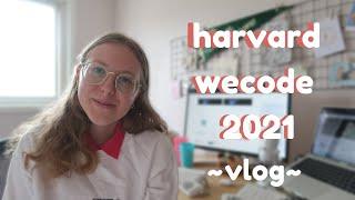 GIRLBOSSING & bothering quant firms @ Harvard WECode 2021 // vlog