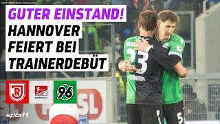 SSV Jahn Regensburg - Hannover 96 | 2. Bundesliga Tore und Highlights 18. Spieltag