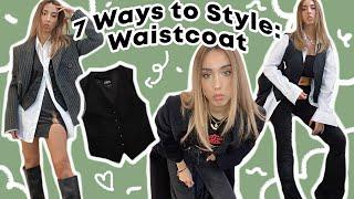 How to Style : WAISTCOATS || 7 Ways to wear this Growing Trend in 2021