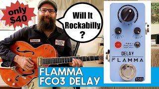 This Cheap Mini Delay Pedal is Shockingly Awesome - Flamma FC03 Delay - Demo/Review