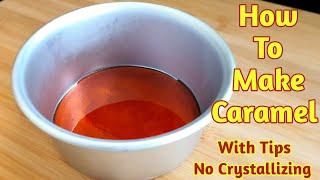 How to make Caramel | #shorts | Tips to make Caramel without Crystallizing @MySunshinesz