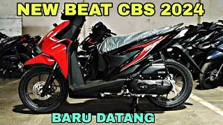 REVIEW BEAT 2024 TERBARU VERSI CBS BARU DATANG KE DILER 