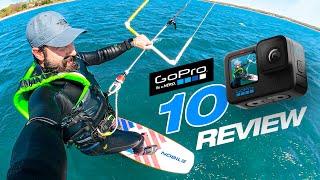 GoPro 10 Review for Kitesurfing and kite foiling- settings, mounts, lens