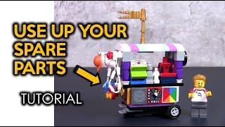 How to Build a LEGO Souvenir Stall