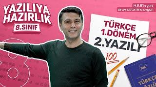 KİM 100 İSTER? 8.Sınıf Türkçe 1.Dönem 2.Yazılıya Hazırlık - 2023-2024-  Sınav Konuları Full Tekrar