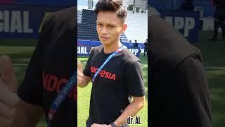 Timnas U23 cek lapangan sebelum tanding melawan tuan rumah Qatar U23 di Asian Cup U23 2024