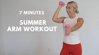 SUMMER ARM WORKOUT 2024- 7 Minutes