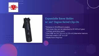 Quick Release Push Button Expandable Baton for Police | KANTAS PRODUCTS CO., LTD. | Taiwantrade