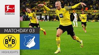 Borussia Dortmund - TSG Hoffenheim 3-2 | Highlights | Matchday 3 – Bundesliga 2021/22