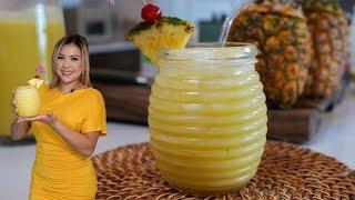 The Most Refreshing PIÑA COLADA Agua Fresca you will ever make!!!